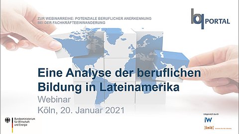 Webinar BQ-Portal Analyse der beruflichen Bildung Lateinamerika 20.01.2021